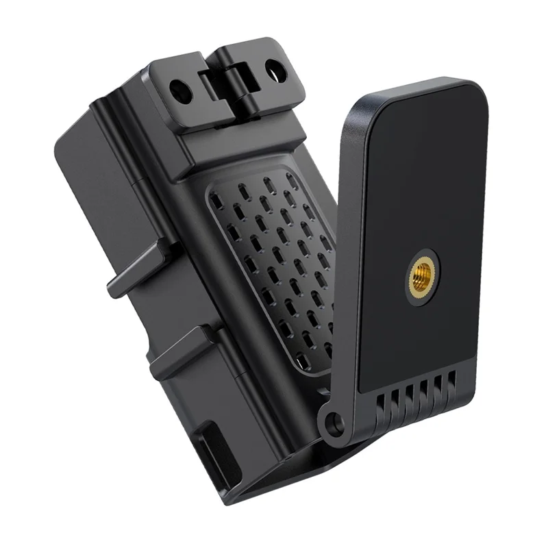 Multi-Functional Magnetic Mount Stand for DJI Osmo Pocket 4 Adjustable Angle Expandable Base Bracket - Black