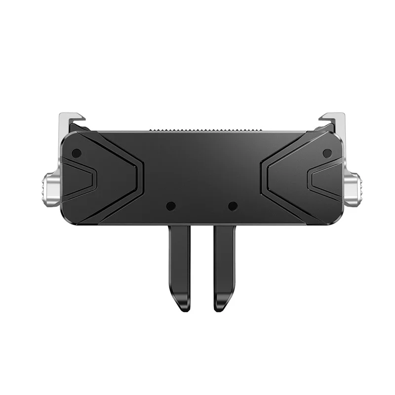 Base di Rilascio Magnetica per DJI Action 5 Pro / 4 / 3 / Osmo 360 Adattatore di Montaggio in Metallo con Doppia Interfaccia - Nero