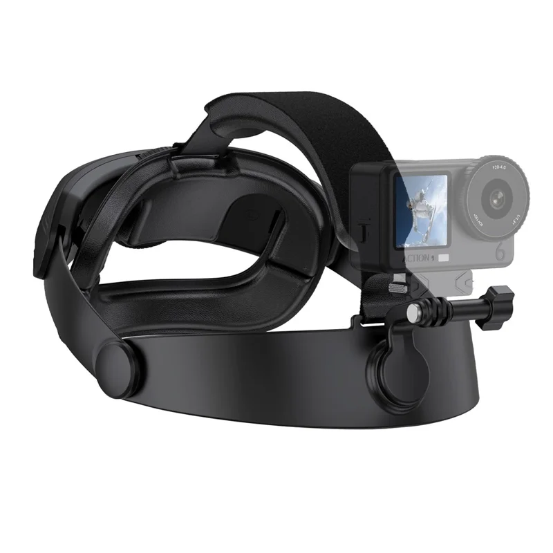 Head Mount Strap for DJI Action  /  Insta360  /  GoPro Sports Camera Headset Stand POV Shooting Bracket