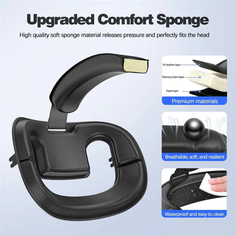 Head Mount Strap for DJI Action  /  Insta360  /  GoPro Sports Camera Headset Stand POV Shooting Bracket