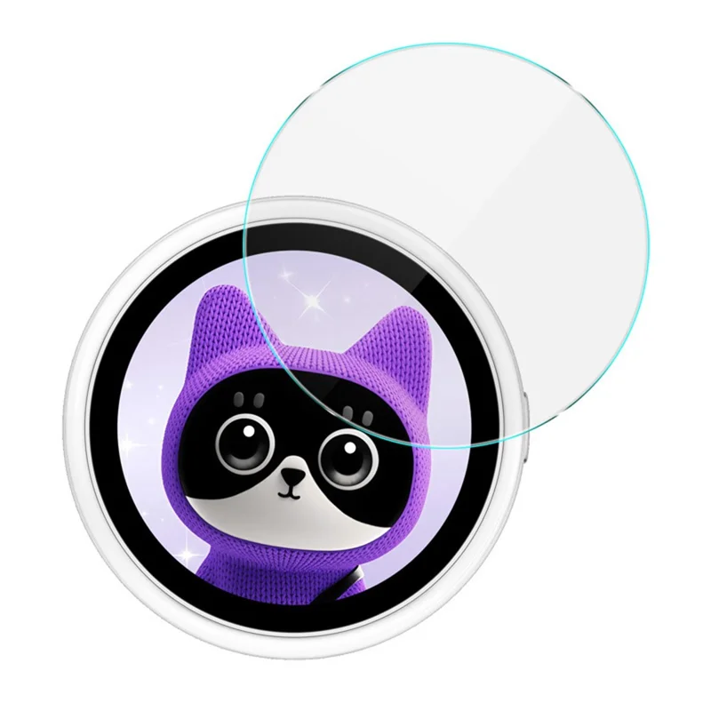 IMAK para Oppo Bubble Protector de Pantalla de Vidrio Templado con Película de Posicionamiento Automático - Transparente