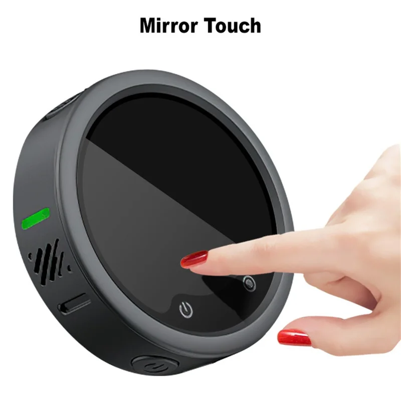 IMAK voor Insta360 Mic Pro gehard glas screenprotector met zelfpositionerende film - transparant