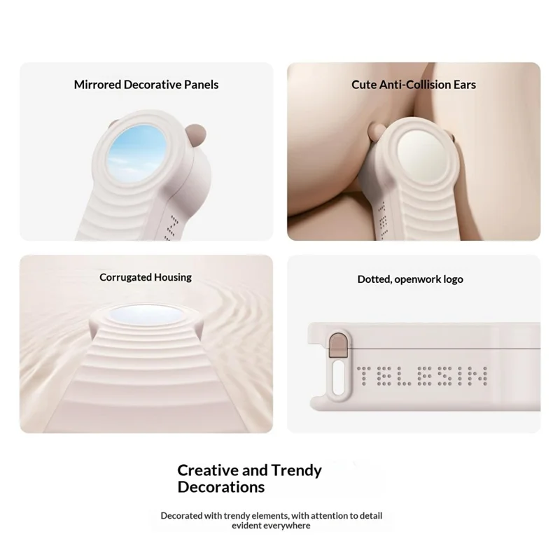 TELESIN S6-FMS-29WH-TDJ Funda para DJI Osmo Pocket 4 / 3 Cubierta protectora de PC + TPU con correa para hombro - Blanco
