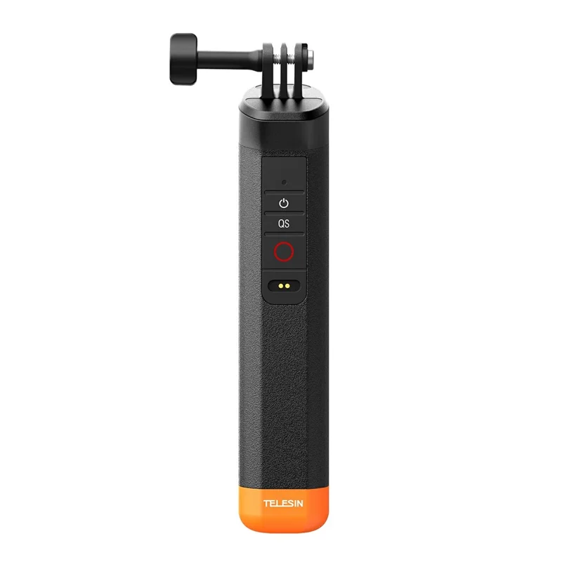 TELESIN S4-FHG-01-TDJ Floating Handle Bluetooth-compatible Remote IP68 Waterproof for DJI OsmoAction 6 / 5 Pro / 4