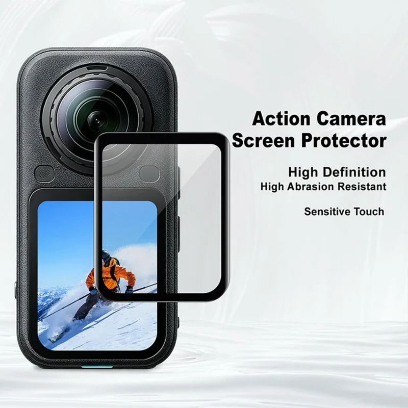IMAK for Insta360 X6 Camera Screen Protector PMMA HD Clear Anti-Scratch Sensitive Touch Film - Transparent