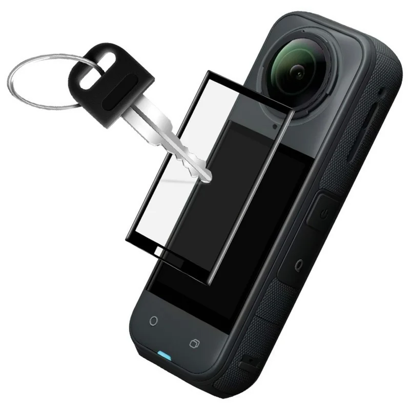 IMAK for Insta360 X6 Camera Screen Protector PMMA HD Clear Anti-Scratch Sensitive Touch Film - Transparent