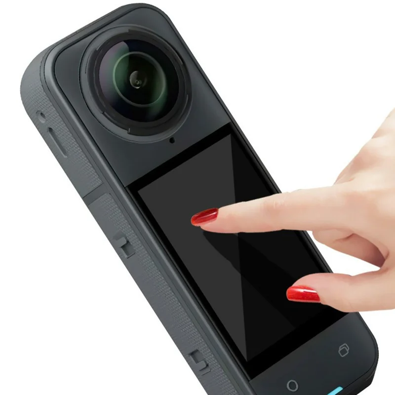 IMAK for Insta360 X6 Camera Screen Protector PMMA HD Clear Anti-Scratch Sensitive Touch Film - Transparent
