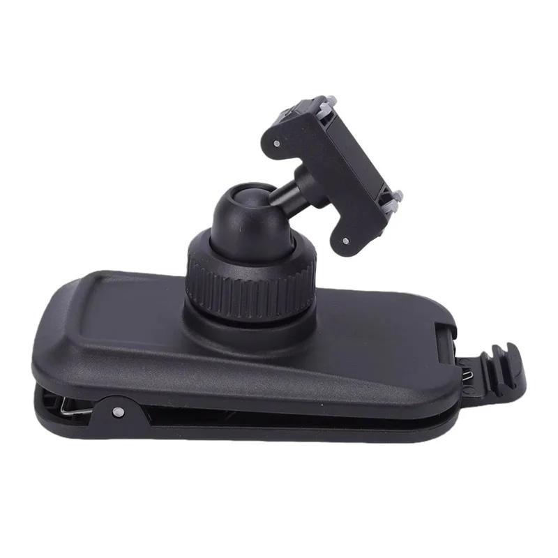 Magnetic Quick Release Backpack Clip for Insta360 Ace / Ace Pro / Ace Pro 2 / X5 360 Degree Rotating Pan-Tilt Camera Mount - Black