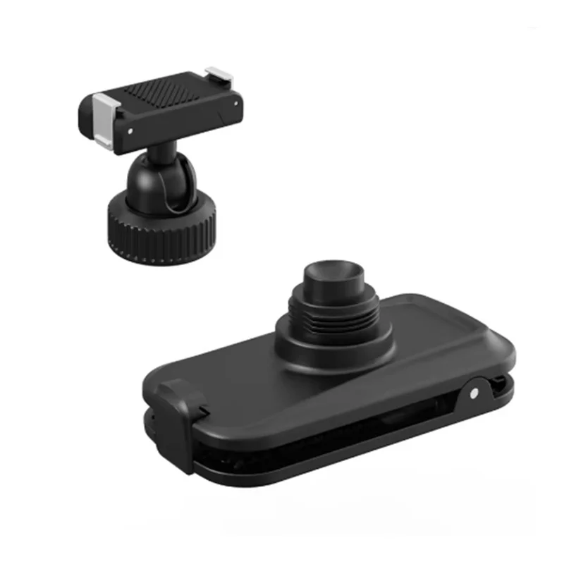 Para DJI Osmo Nano / Action 6 Suporte Magnético com Clipe para Mochila Ajustável 360° com Libertação Rápida - Preto