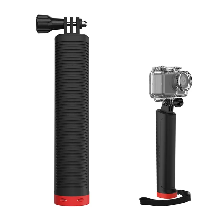 Manche flottant pour la photographie sous-marine Tige d'action Caméra sous-marine Baguette de flottabilité pour Insta360 One/DJI Osmo Action/Action 2