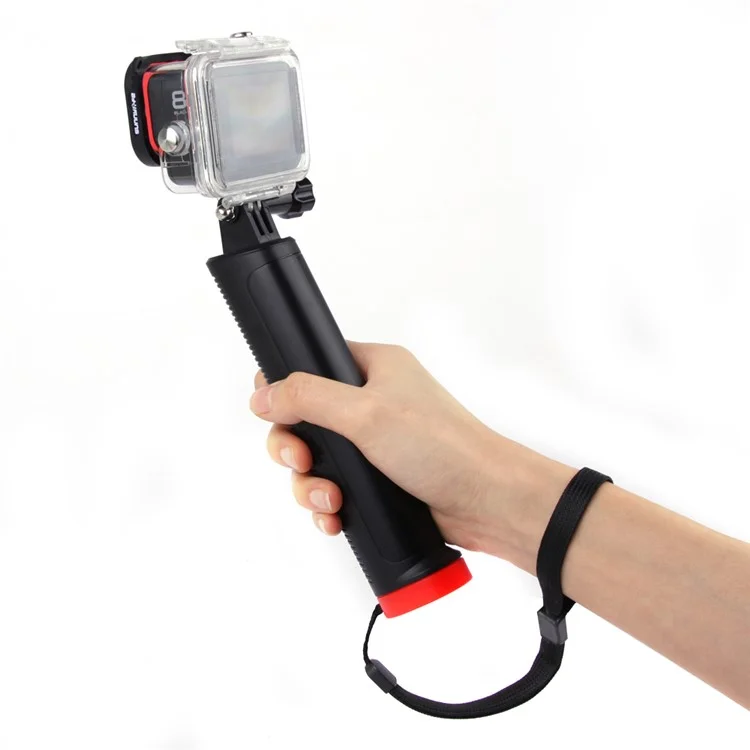 Manche flottant pour la photographie sous-marine Tige d'action Caméra sous-marine Baguette de flottabilité pour Insta360 One/DJI Osmo Action/Action 2