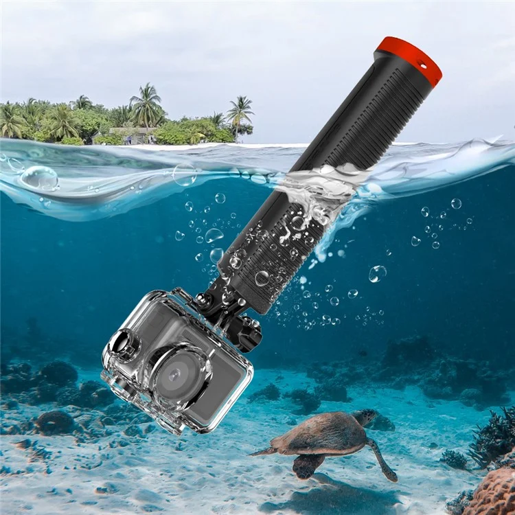 Manche flottant pour la photographie sous-marine Tige d'action Caméra sous-marine Baguette de flottabilité pour Insta360 One/DJI Osmo Action/Action 2