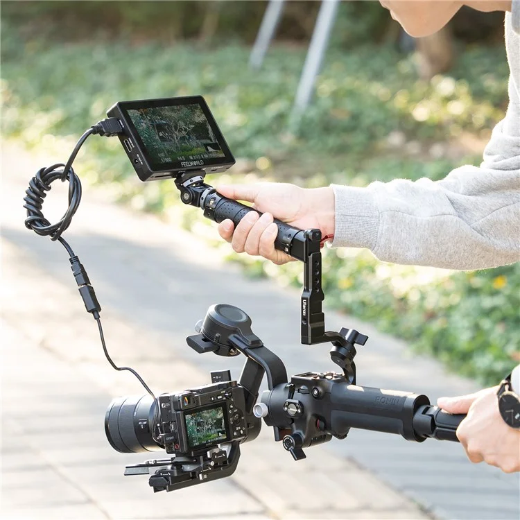 UURig R083 Asa multiforma plegable de mano para DJI RSC2 