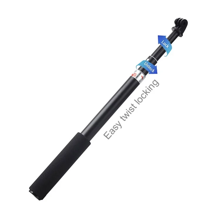 Stick Per Selfie Per Telecamera in Lega di Alluminio Lungo 29 Pollici Per GoPro Hero9 8 7 6 5 Sjcam Sj8 yi 4K Eken H9