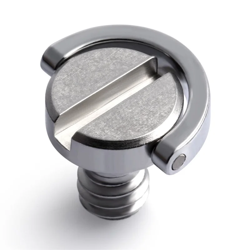 1/4 inch Camera Schroef D-Ring Adapter voor Statief Monopod Snelwisselplaat Camera Schroef