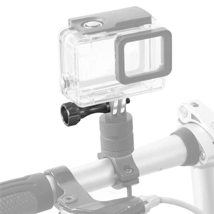 3 Stück Aluminium-Legierung Lange Kurze Daumenschrauben Muttern für GoPro Hero Black 8 7 6 5 4 SJcam EKEN YI 4K - Schwarz