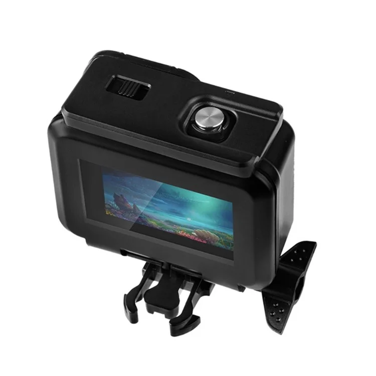 50m Depth Waterproof Case with Touch Screen for GoPro Hero 9 Sports Camera