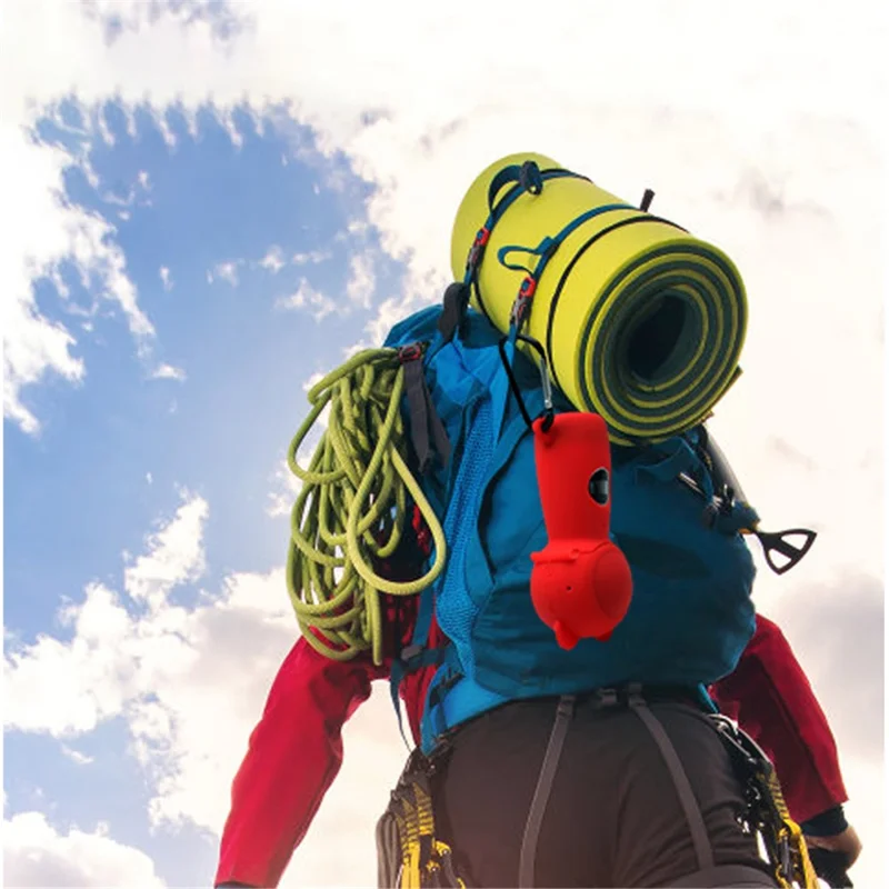 Full Body Drop-proof Soft Silicone Protective Cover Case for Samsung Gear 360 (2017) Panoramic 4K Sports Camera - Black