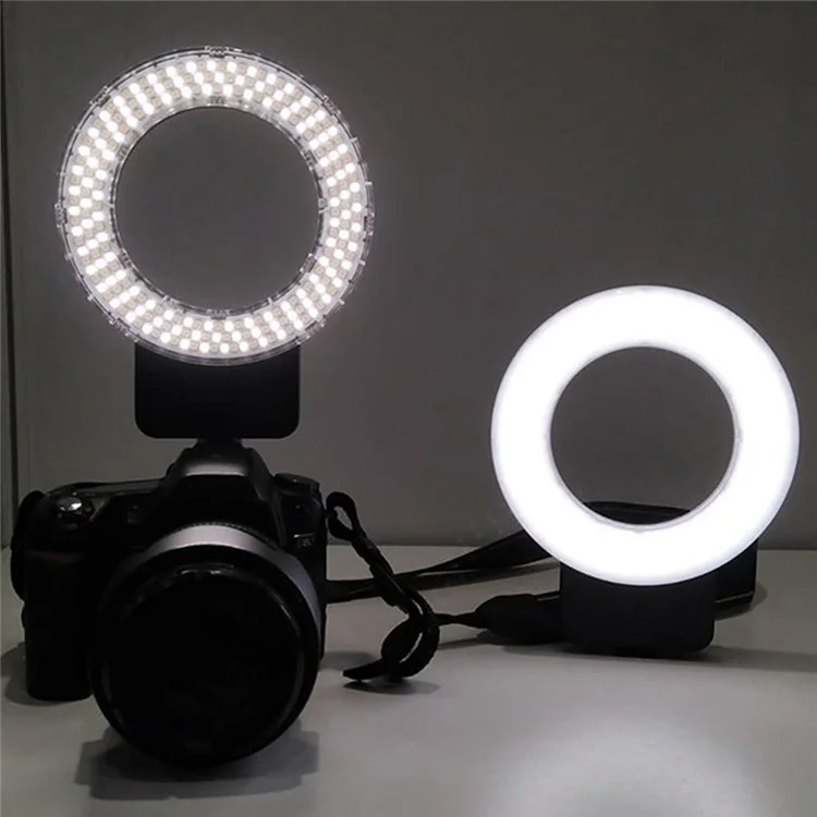 Luxceo P01 Desktop Round Fill Light SLR -kamera Ringlicht Tragbares LED -beleuchtungskit Für Fotografie