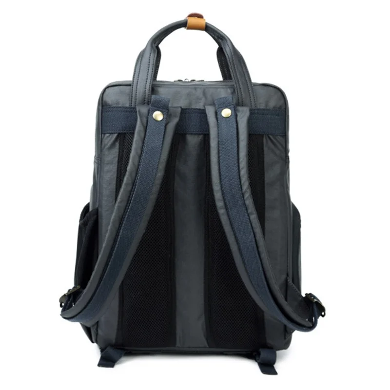 272 Casual Wear-resistant Camera Bag Waterproof SLR Digital Camera Shoulders Backpack - Dark Blue