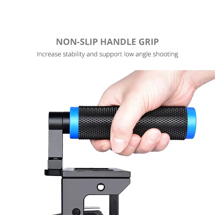 Estabilizador de Cámara de Video Yelangu C1 Cámara DSLR Cage Película Película de Video Película Hacer Estanterías de Carcasas Para Cajas Para Canon/Sony/Panasonic y Otras Cámaras