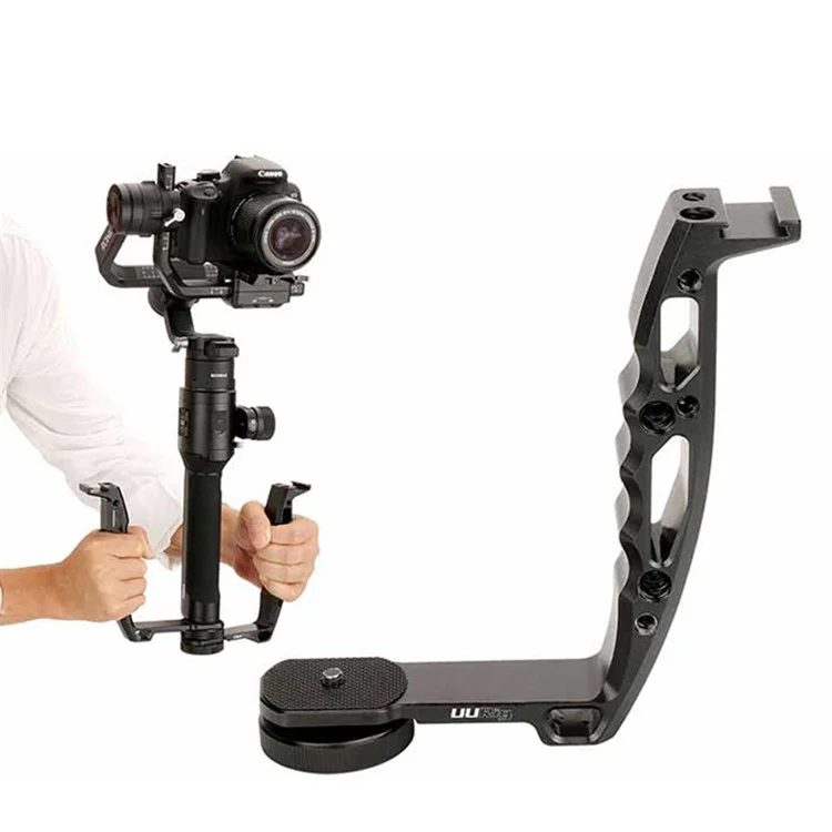UURIG DH03 L Bracket Stand Handle Grip Gimbal Accessory for Zhiyun/DJI Stabilizer