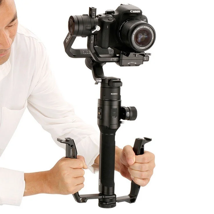 UURIG DH03 L Bracket Stand Handle Grip Gimbal Accessory for Zhiyun/DJI Stabilizer