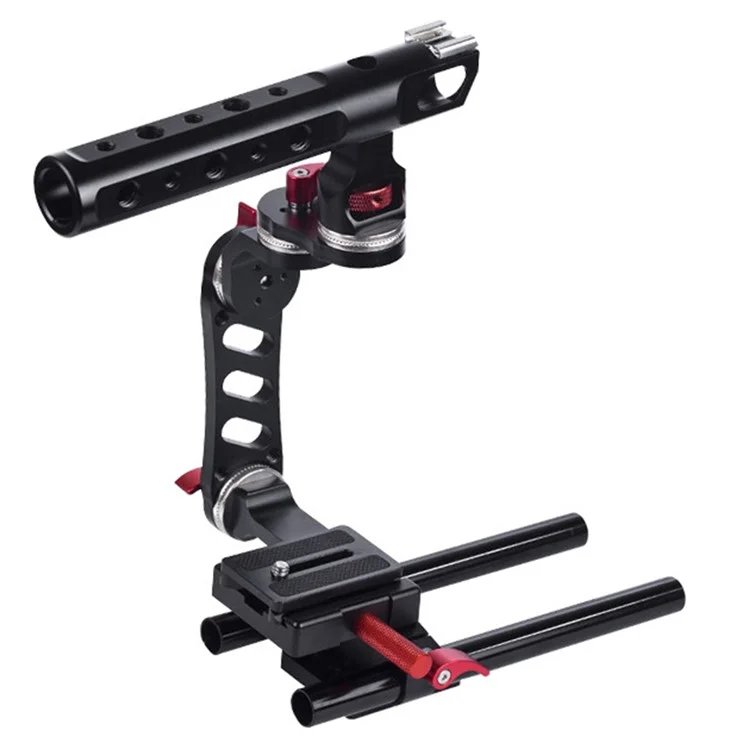 Poyinco Für Sony A7 Serie/ Nikon D810 Aluminiumlegierung Kamera Cage Kit Mit Top -griff -schnellfreisetzungsbasis