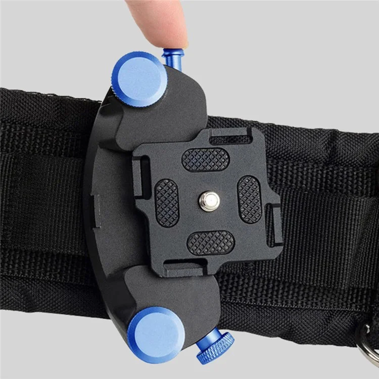 POYINCO PY-081 для GoPro SLR Camera Belt Clip Backpack Shoulder Strap Hanger - Серый
