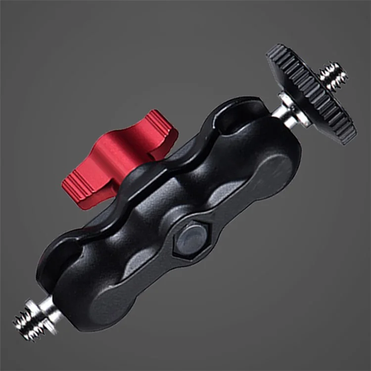 POYINCO PY-093 Anti-slip Camera Clamp Mount Monitor 360-degree Ball Head Magic Arm with Screw Adapter for DSLR/LED Lights