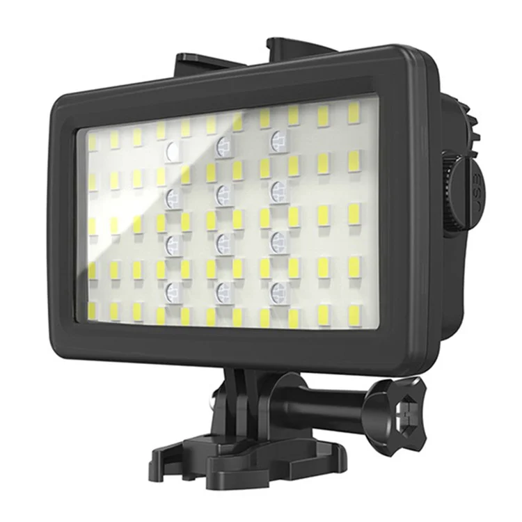 SL-20 Waterproof RGB Luz de Relleno 8 Modos LED Video Light Para Bucear Para GoPro Sargo Xiaoyi