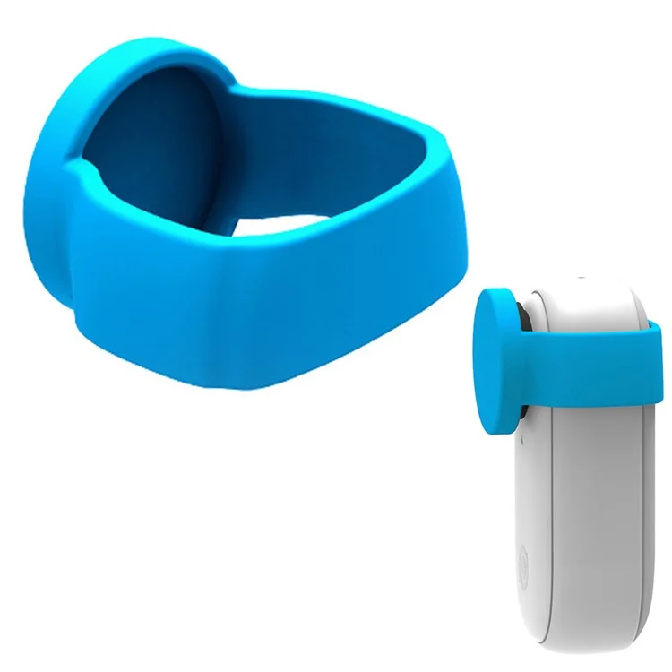 Anti-scratch Shockproof Soft Silicone Camera Lens Cover Sleeve for Insta360 GO 2 Camera - Blue