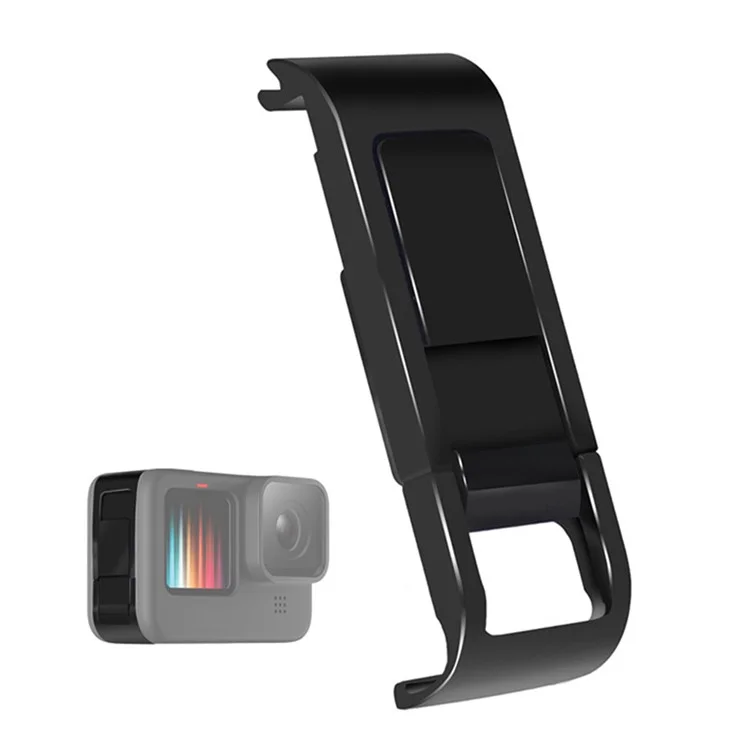 Cubierta de Batería de Aleación de Aluminio a Prueba de Polvo para GoPro Hero 9 / 10 / 11