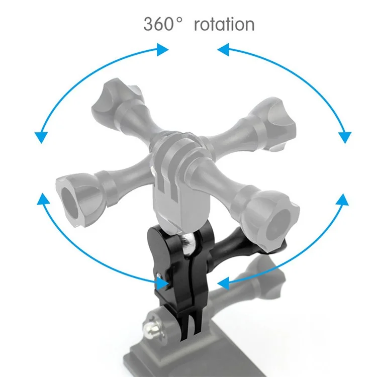 18789TW Adjustable Extension Arm Adapter Set for Gopro Hero 10/9/8 Series Long/Short Straight Joints Connector Magic Arm Metal Converter