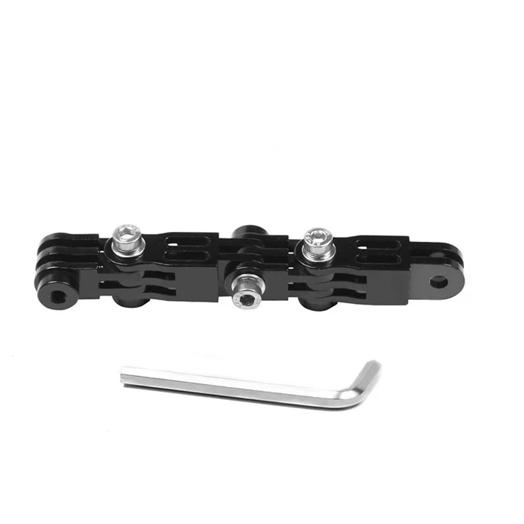 F40942 For Gopro Hero 10/9 Insta360 One X2 Action Camera Three-way Adjustable Arm Adapter Multi-angle Rotating Connector Converter