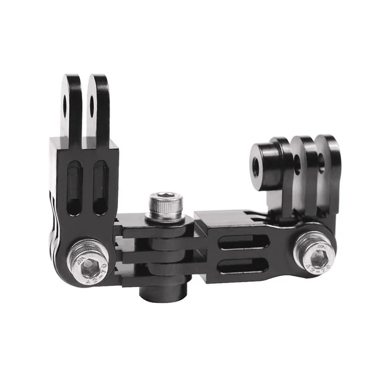 F40942 For Gopro Hero 10/9 Insta360 One X2 Action Camera Three-way Adjustable Arm Adapter Multi-angle Rotating Connector Converter