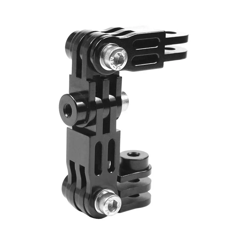 F40942 For Gopro Hero 10/9 Insta360 One X2 Action Camera Three-way Adjustable Arm Adapter Multi-angle Rotating Connector Converter
