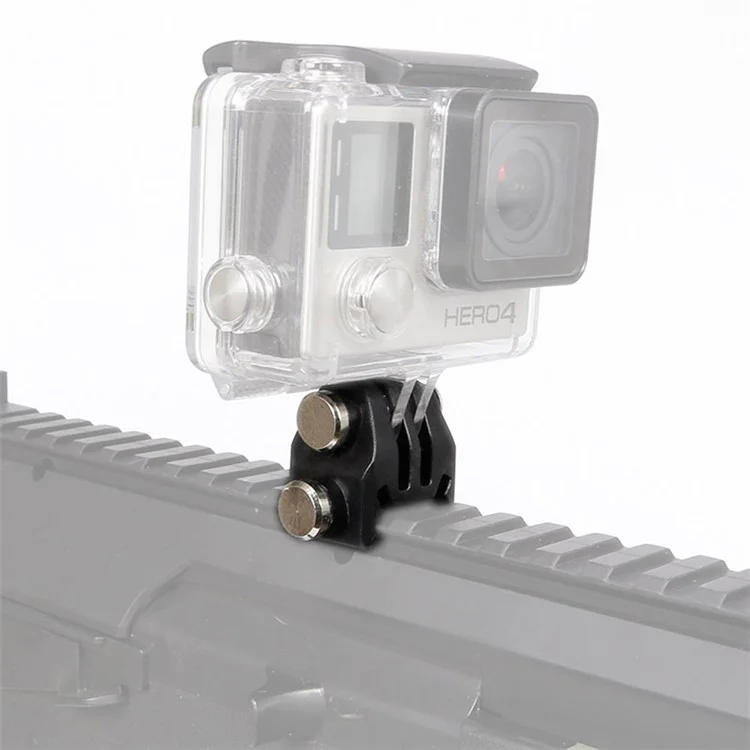 F31346-7 For Gopro 9 Action Camera Fixed Converter Bracket 20mm Slide Rail Mount Holder
