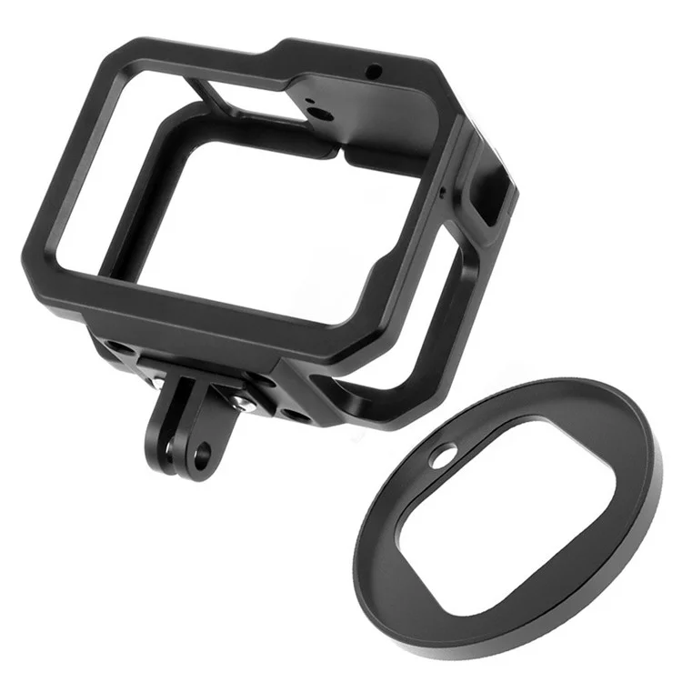 KF41279 Anti-Shake Aluminum Alloy Camera Protection Case Cage for GoPro Hero 9 / 10 / 11 / 12 / 13 with Adapter Loop