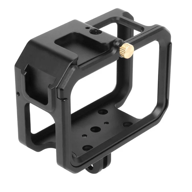 KF41279 Anti-Shake Aluminum Alloy Camera Protection Case Cage for GoPro Hero 9 / 10 / 11 / 12 / 13 with Adapter Loop