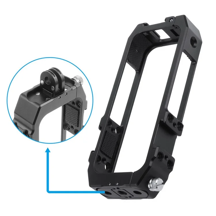 KF42730 for Insta360 ONE X2 Aluminum Alloy Cage Panoramic Camera Protective Frame Case