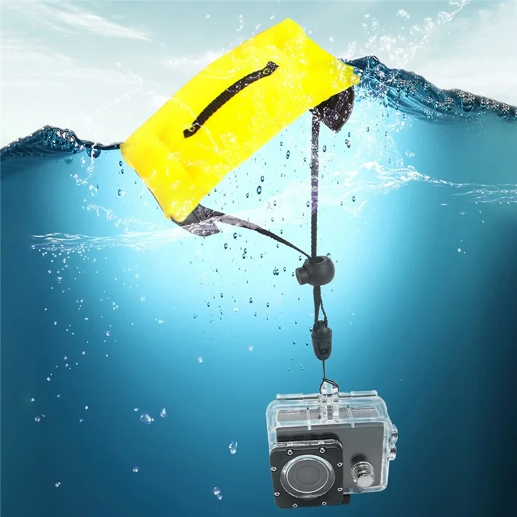 X-50 Floating Wrist Strap Waterproof Camera Float for DJI /GoPro Action Camera - Blue