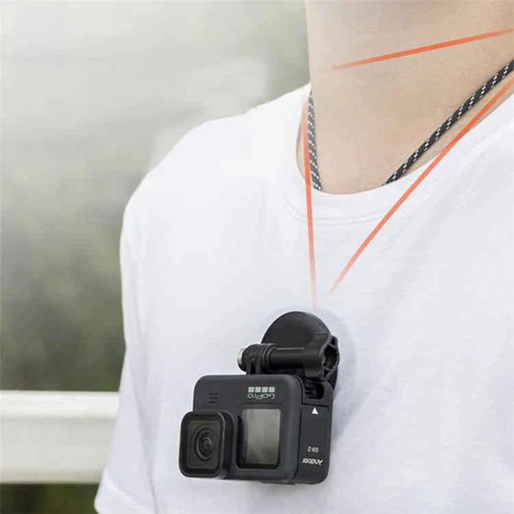 Uammerig Magnetic Quick-Release-Ständer Für GoPro Hero 8/9/10 Aktionskamerahalter Mit 1/4 "Schraube Und Lanyard