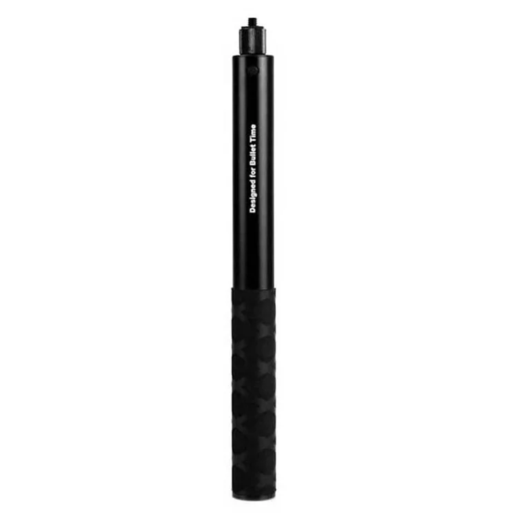 L38111 1,11 m Motorrad-Fahrrad-Unsichtbarer Selfie-Stick Lenkerhalterung mit 1/4-Zoll-Schraube für Insta360 One X2/RS-Kamera