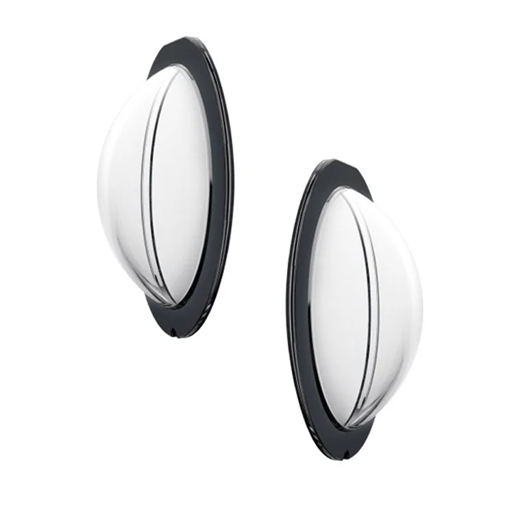 BRDRC 2pcs Sticky Lens Guard Para Insta360 One X3, Protetor de Lente de Câmera PC Adesivo Anti-arranhão