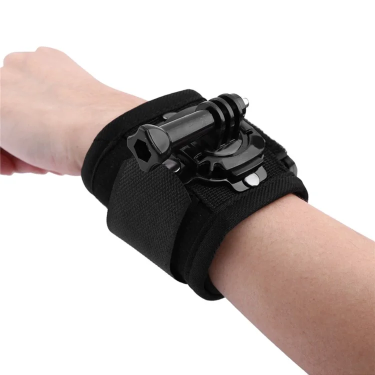 GP144 For GoPro Hero 4 / 5 / 6 / 7 / 8 / 9 / 10 / 11 360 Degree Rotation Wrist Strap Mount Holder Accessory