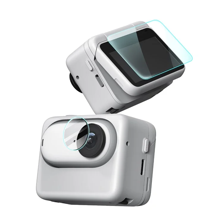 AMAGISN 2Pz per Insta360 GO 3 Film Protettivo in Vetro Temperato Anti-impronta HD + Protezione Schermo
