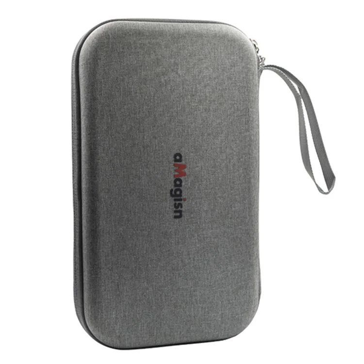 AMAGISN Carrying Case for Insta360 Flow Anti-scratch EVA+Fleece Zipper Bag with Wrist Strap