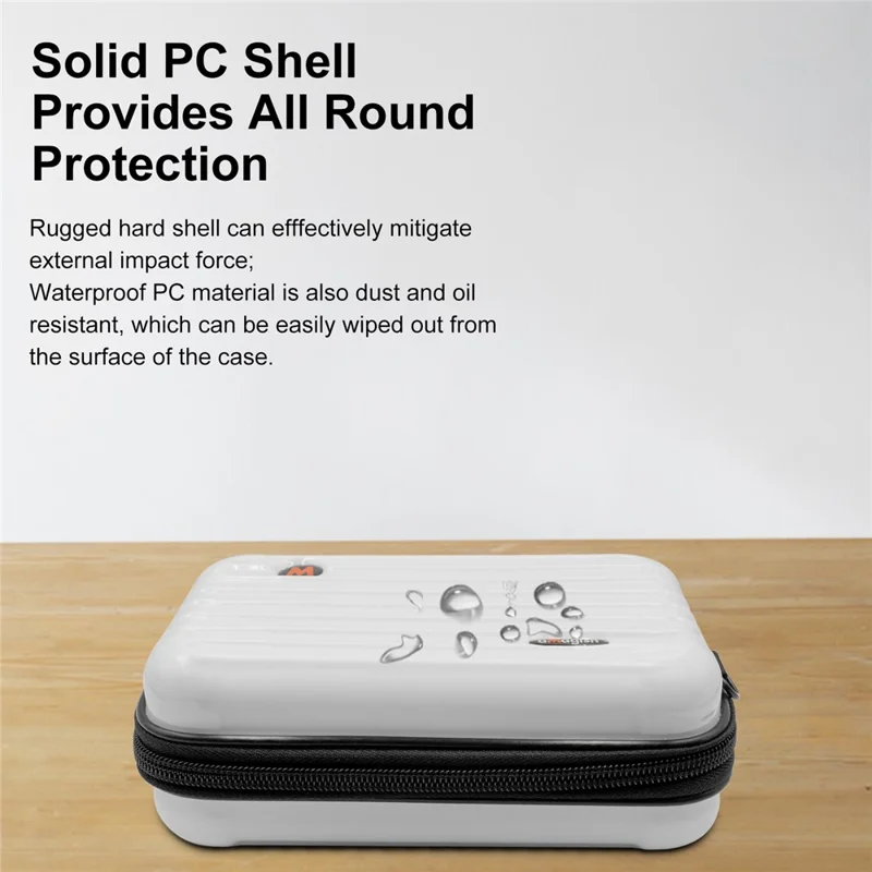 AMAGISN Für Insta360 Flow PC+Nylon Small Size Hard Shell Tragegriff - Gelb