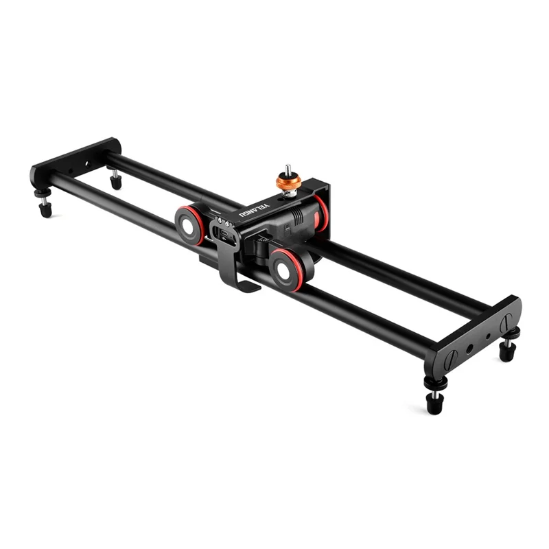 Glissière pour caméra YELANGU L5iEG L5i, dolly de prise de vue, avec rail pour caméra et caméscope, jusqu'à 3 kg
